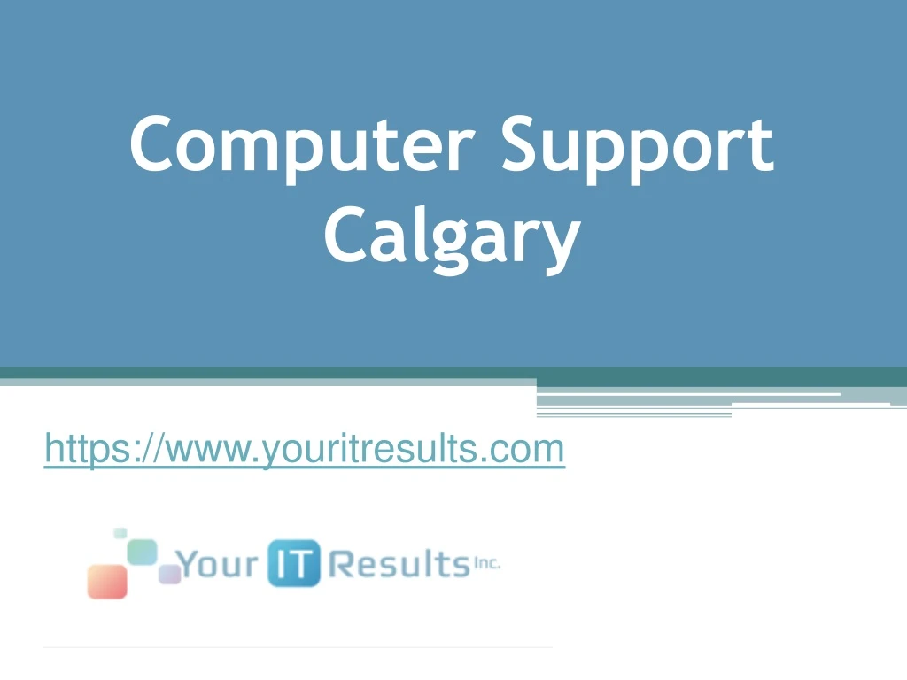 computer support calgary