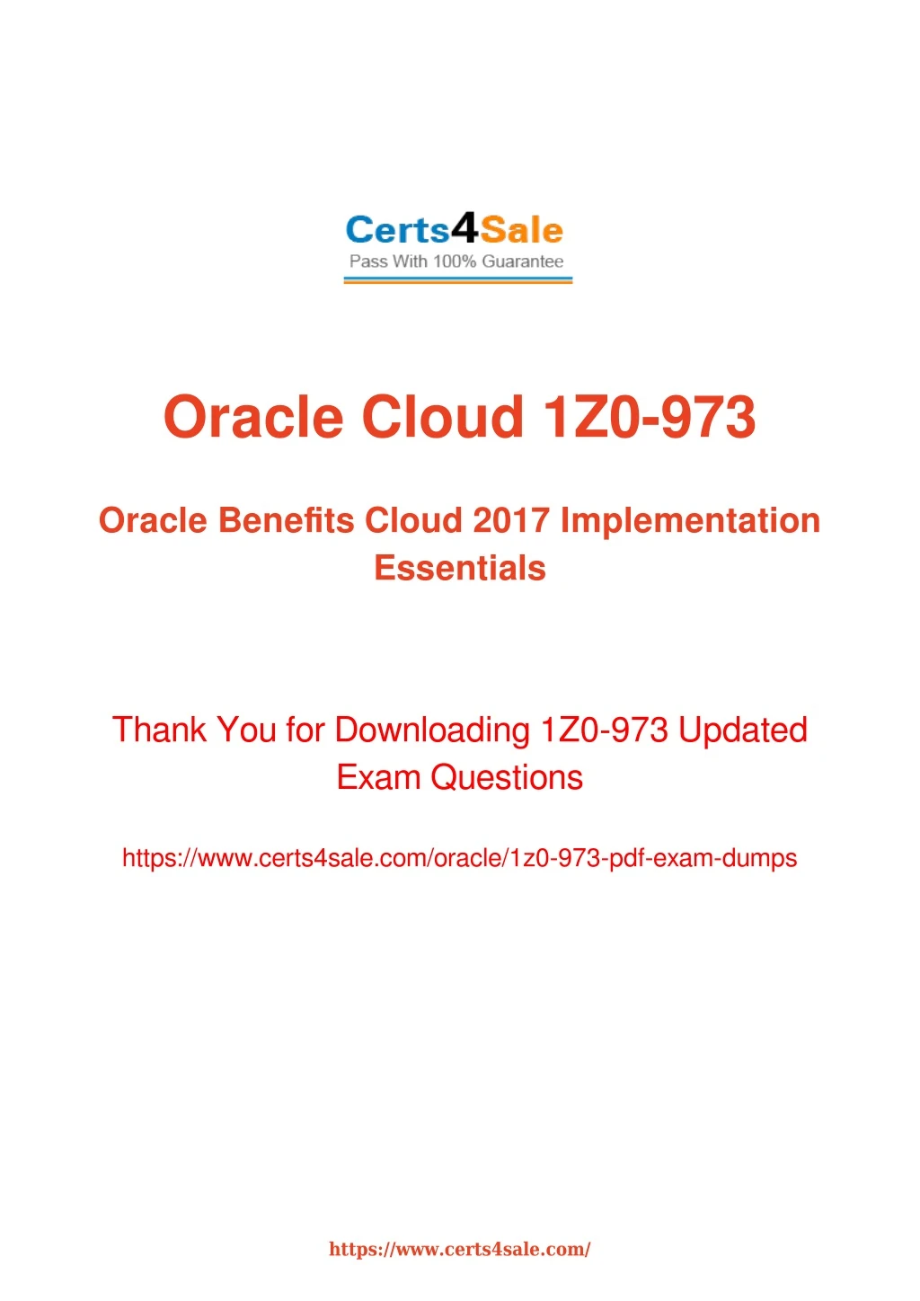 oracle cloud 1z0 973