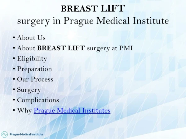Breast Lift Surgery Abroad | Prague Medical Institute