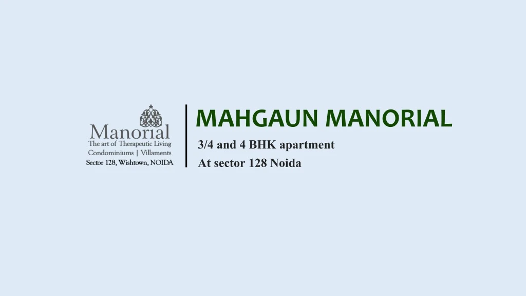 mahgaun manorial 3 4 and 4 bhk apartment