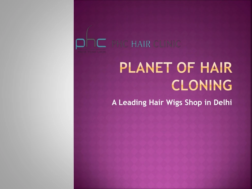 planet of hair cloning