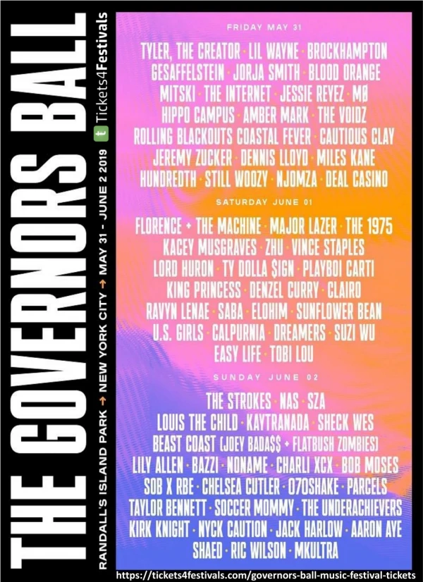 https tickets4festivals com governors ball music