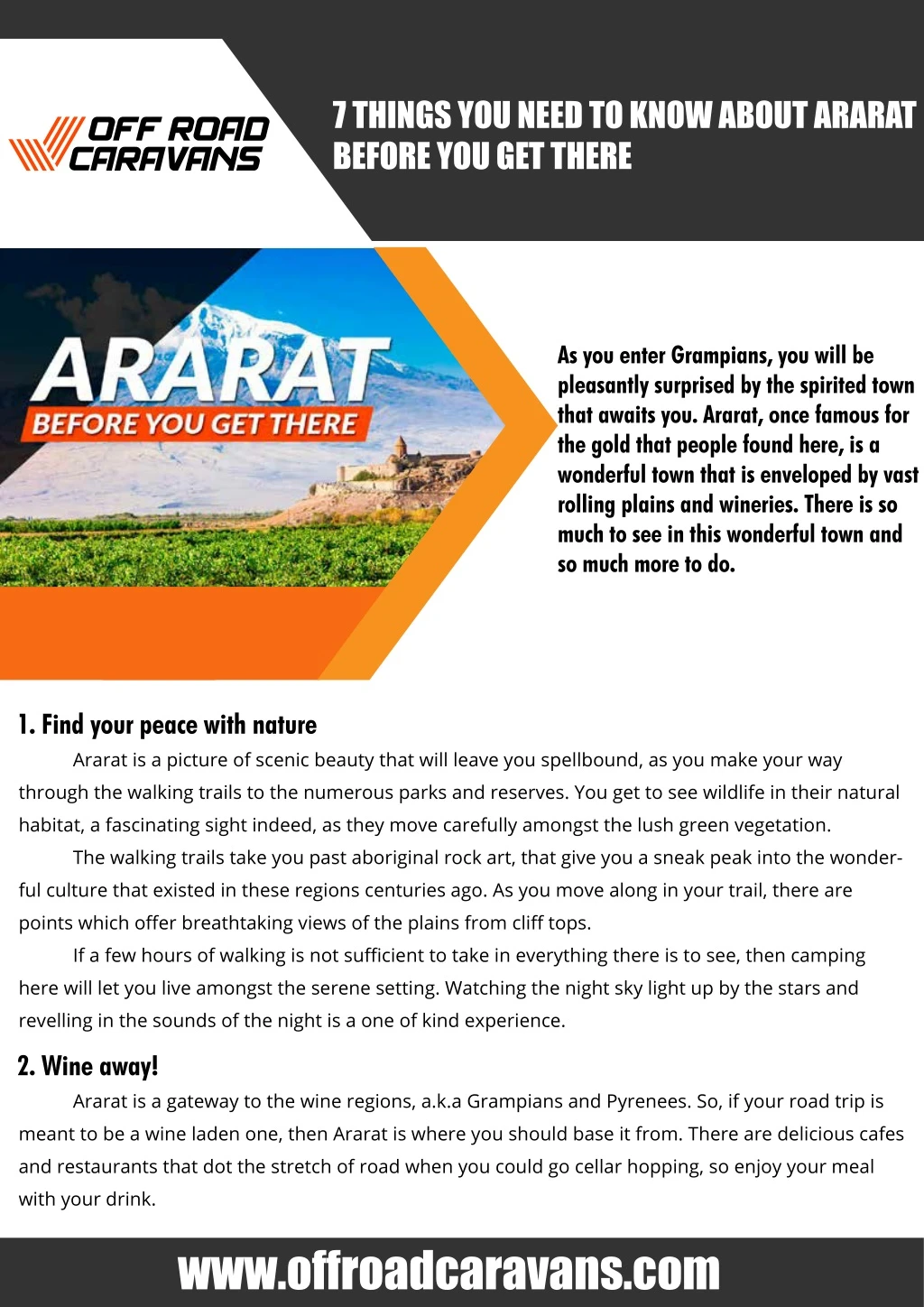 7 things you need to know about ararat before