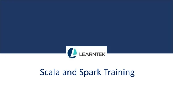 Scala and Spark Training