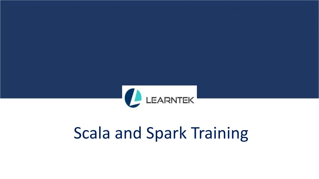 scala and spark training