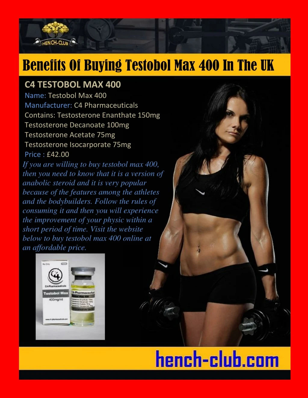 benefits of buying testobol