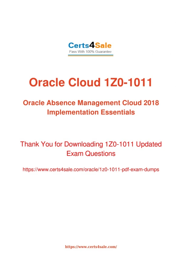 1z0-1011 Dumps Questions - 1Z0-1011 Oracle Exam Questions