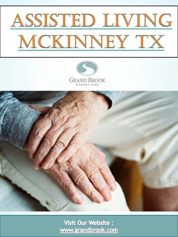 Assisted Living Mckinney TX | 9725420606 | grandbrook.com
