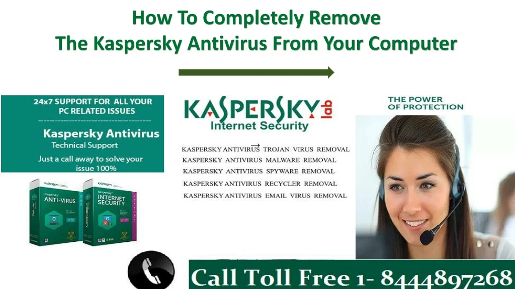 how to completely remove the kaspersky antivirus