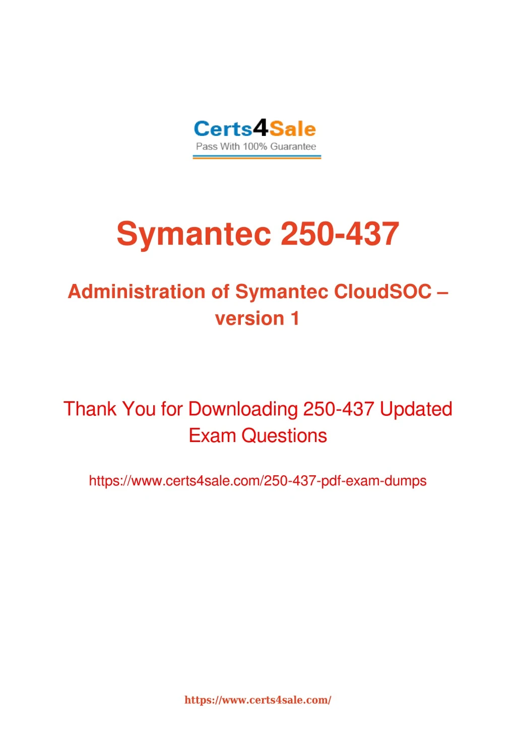 symantec 250 437