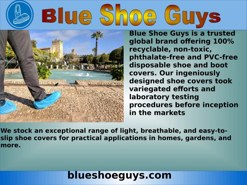 blue shoe guys is a trusted global brand offering