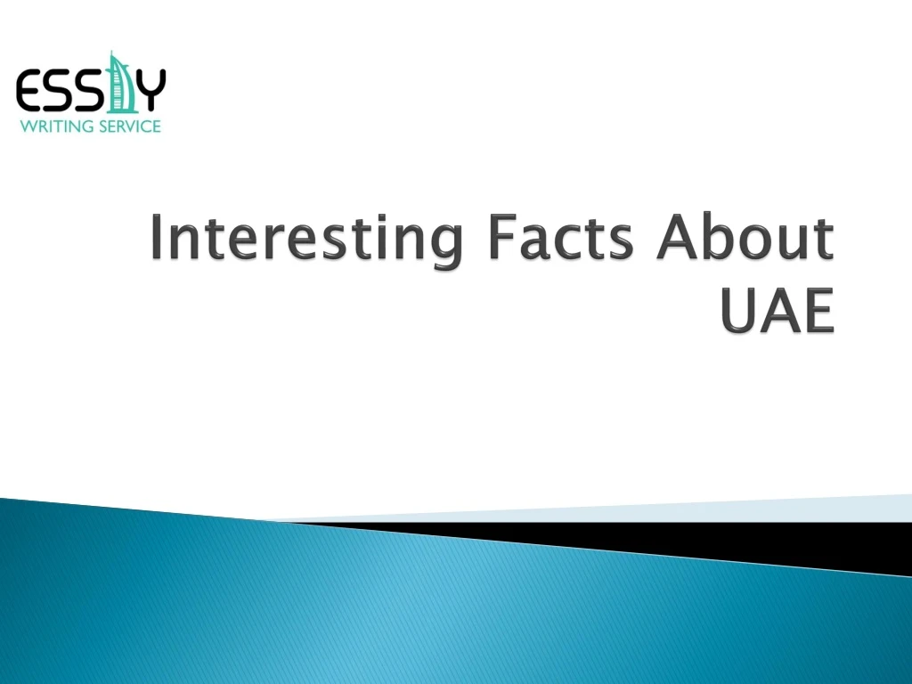 interesting facts about uae