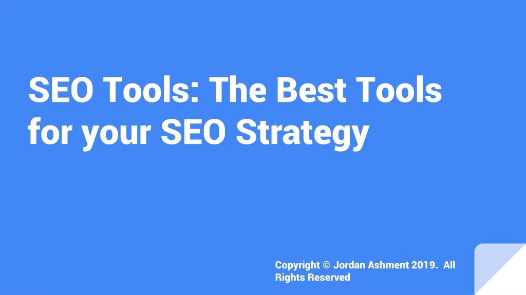 seo tools the best tools for your seo strategy