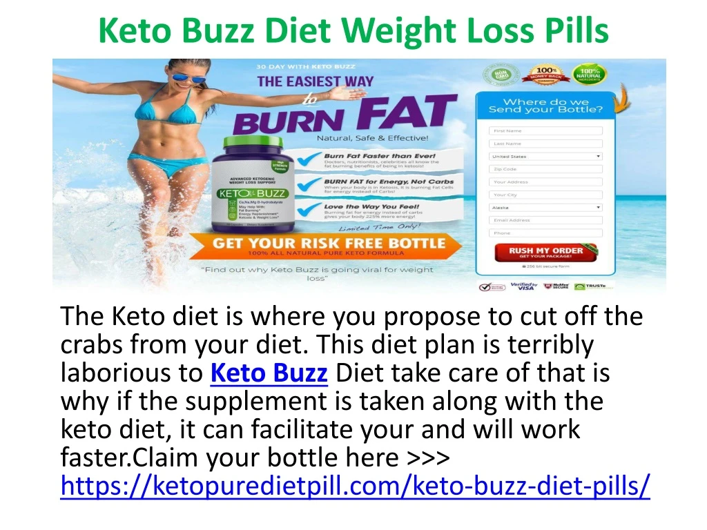 keto buzz diet weight loss pills