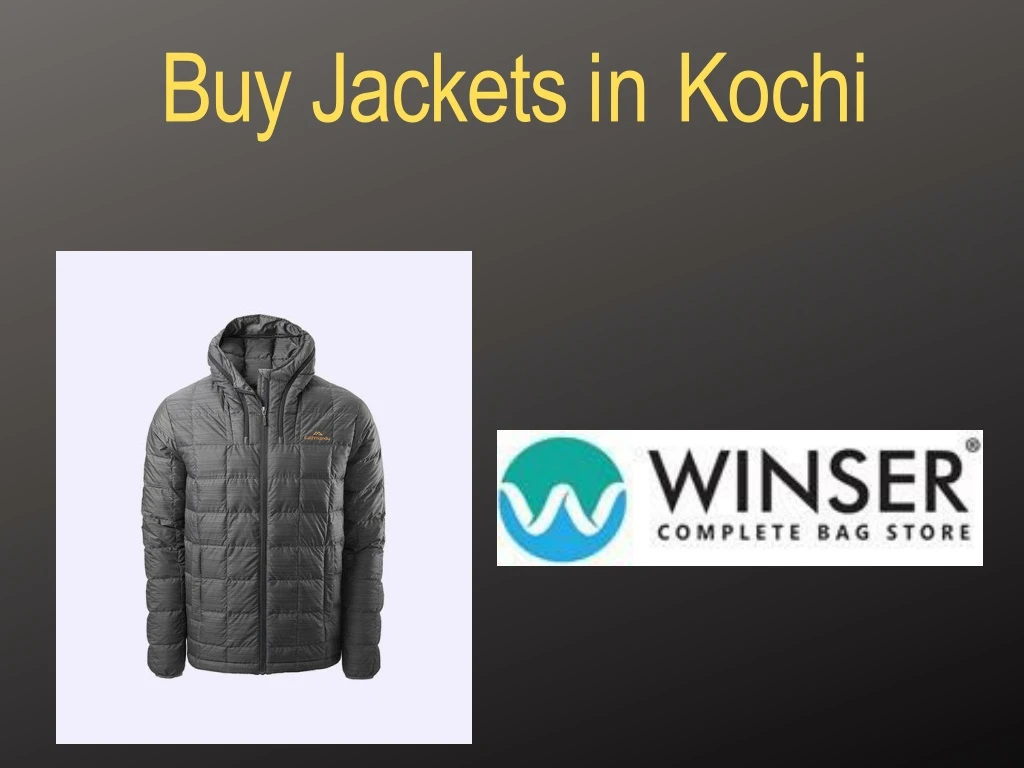 buy jackets in kochi