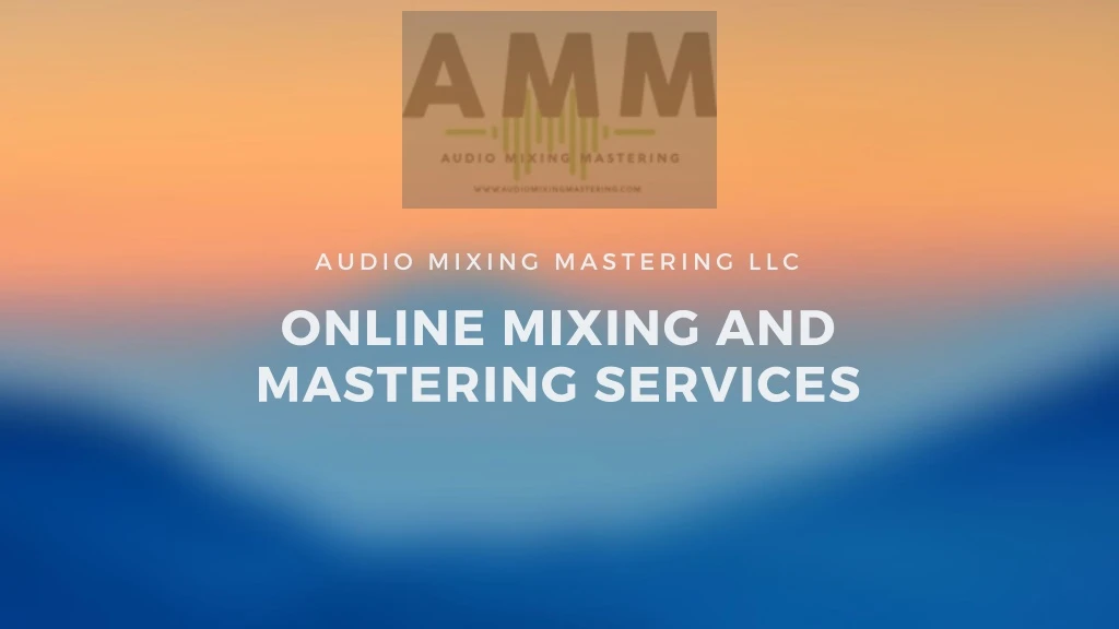 audio mixing mastering llc