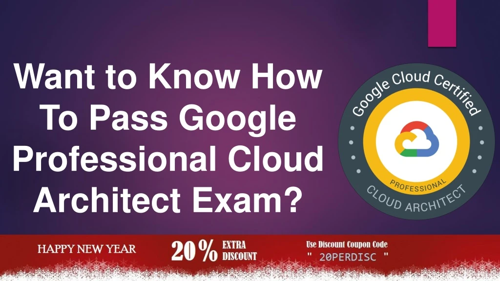 want to know how to pass google professional