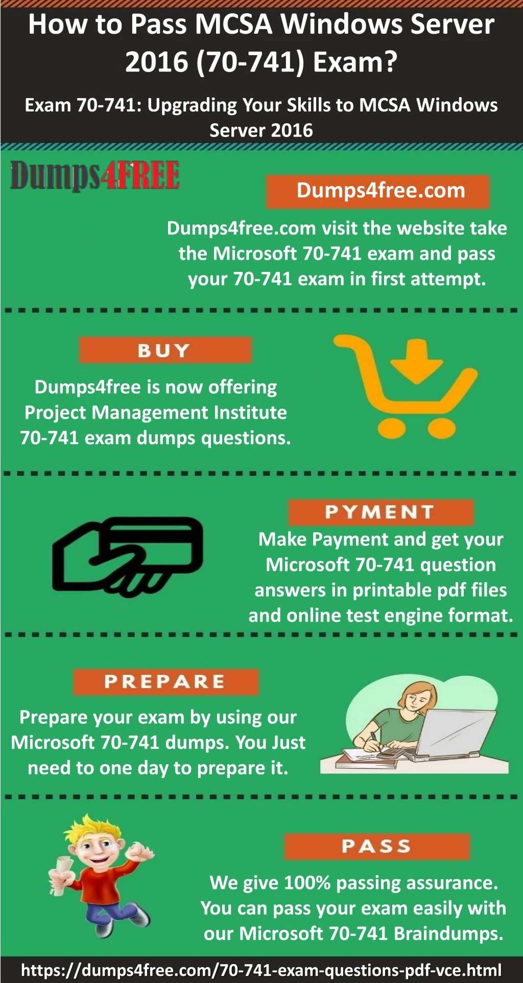 how to pass mcsa windows server 2016 70 741 exam