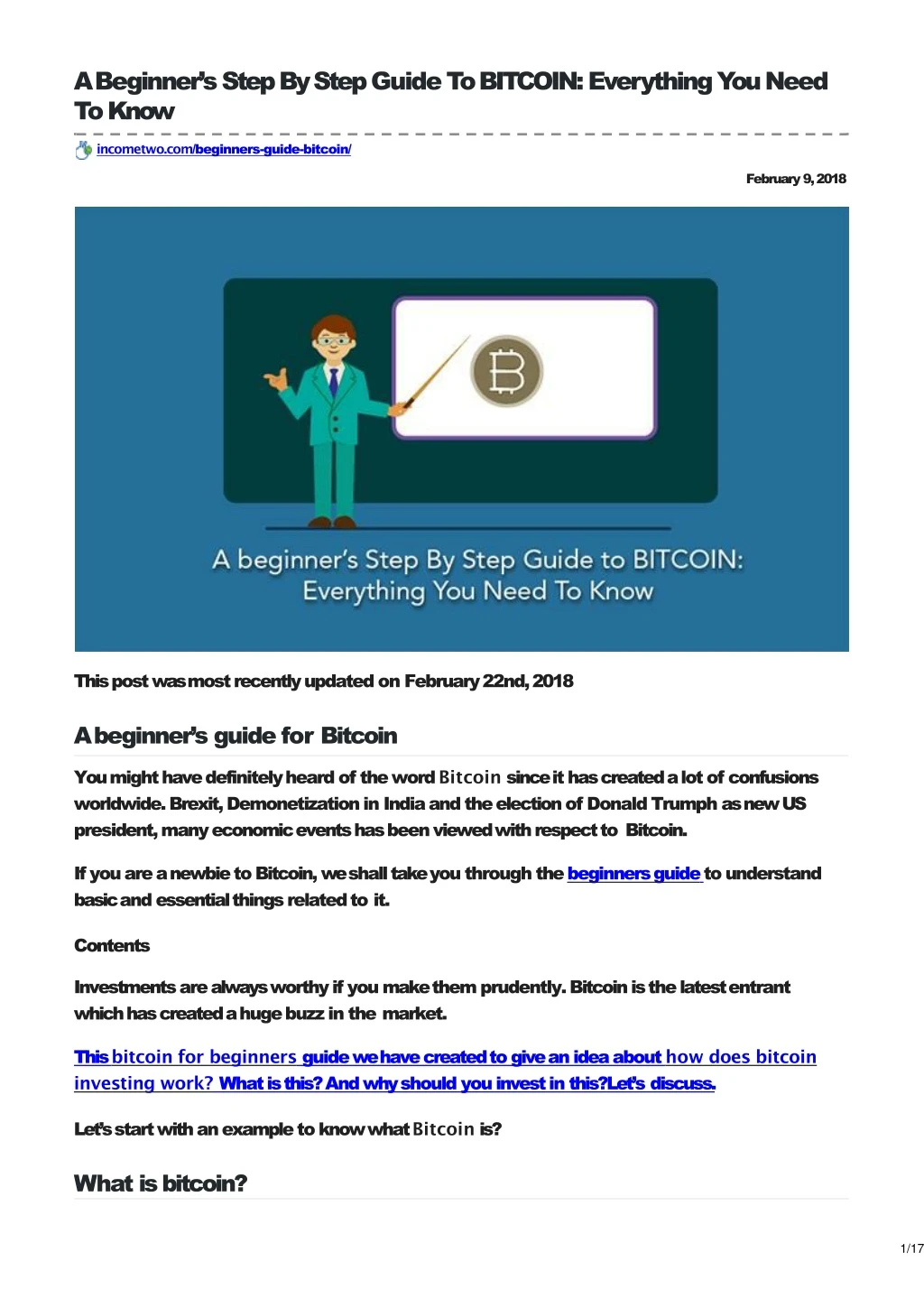 a beginner s step by step guide to bitcoin