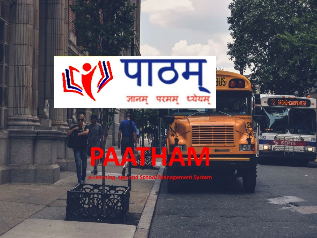 paatham e learning app and school management