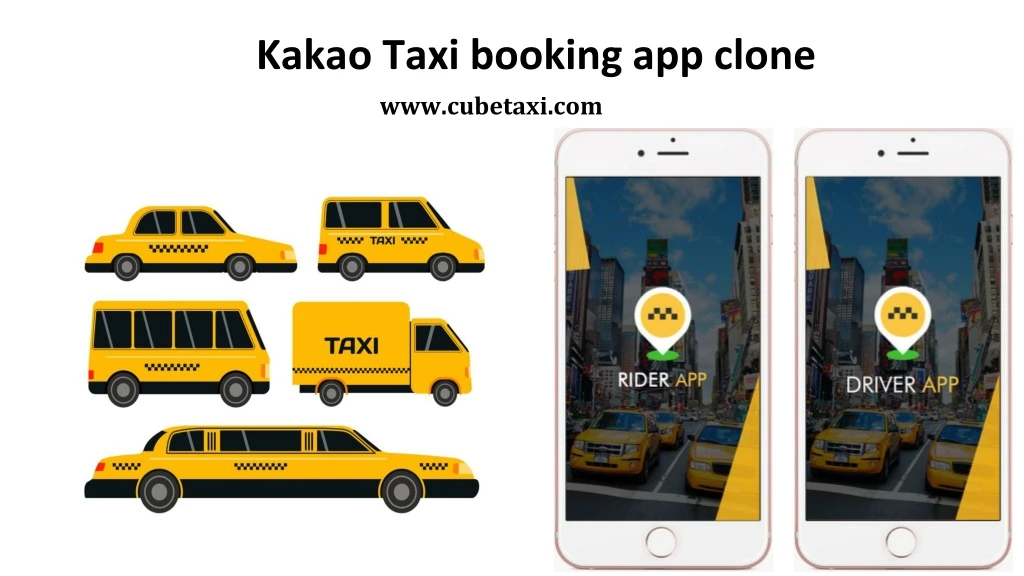 kakao taxi booking app clone