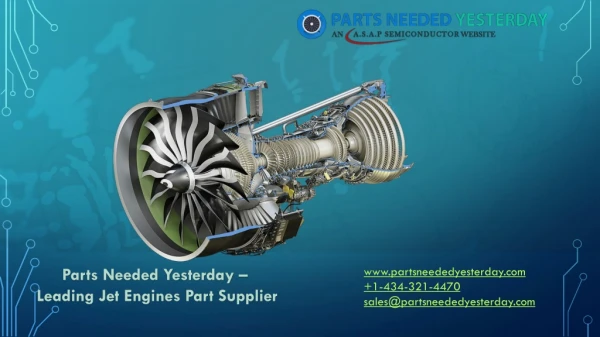Parts Needed Yesterday – Jet Engine Parts & Components Supplier