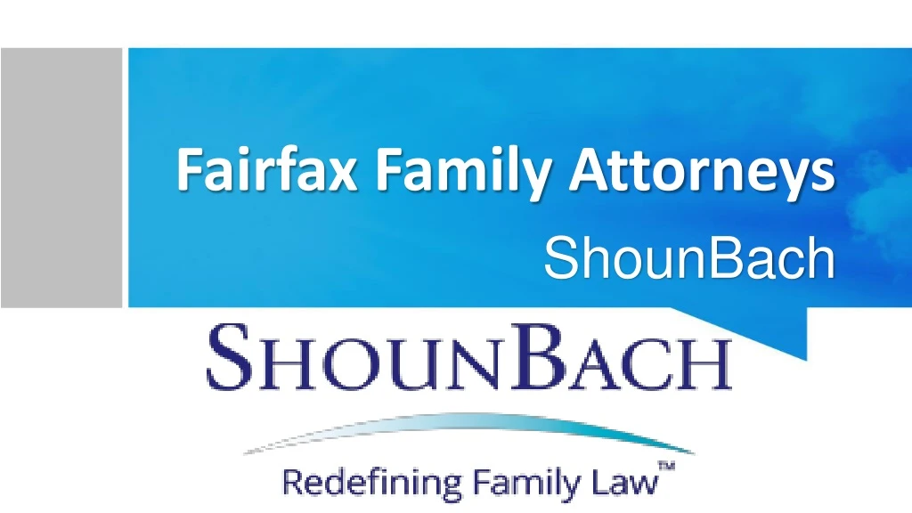 fairfax family attorneys