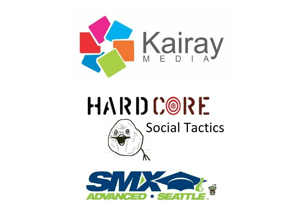 hardcore social tactics smx advanced 2012