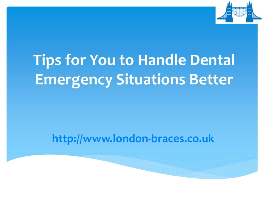 tips for you to handle dental emergency situations better
