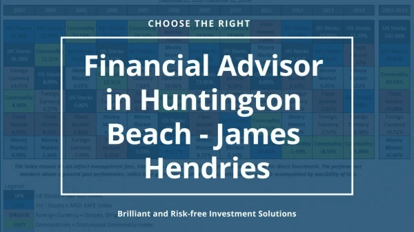 Financial Advisor in Huntington Beach - James Hendries