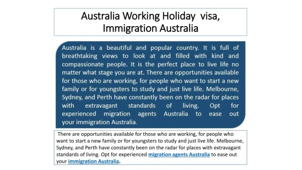 Immigration Australia, Migration Agent Australia