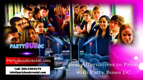 Best Alternatives to Prom with Party Buses DC