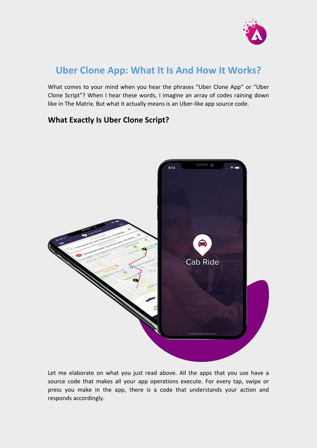 uber clone app what it is and how it works