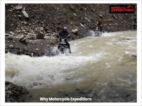 Why Choose Motorcycle Expeditions Company in India