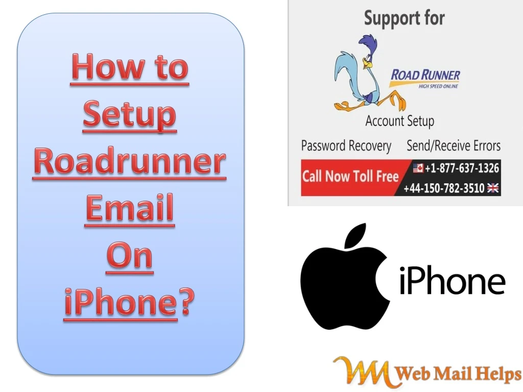 how to setup roadrunner email on ip hone