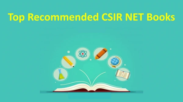Top Recommended Books for CSIR NET Exam