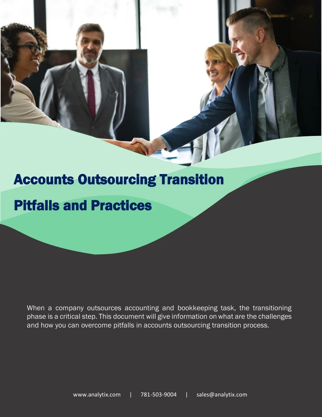 accounts outsourcing transition accounts