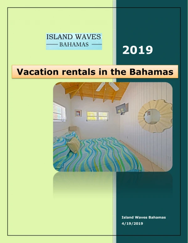 Vacation rentals in the Bahamas