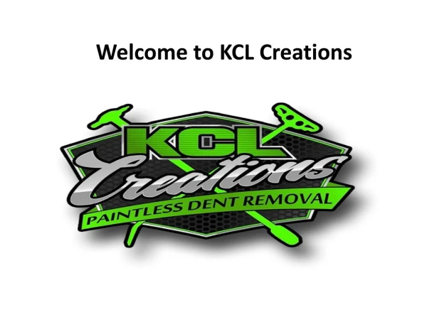Paintless Dent Repair Longmont, Frederick, Loveland & Thornton CO | KCL Creations