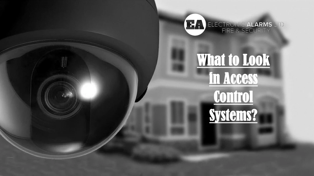 what to look in access control systems