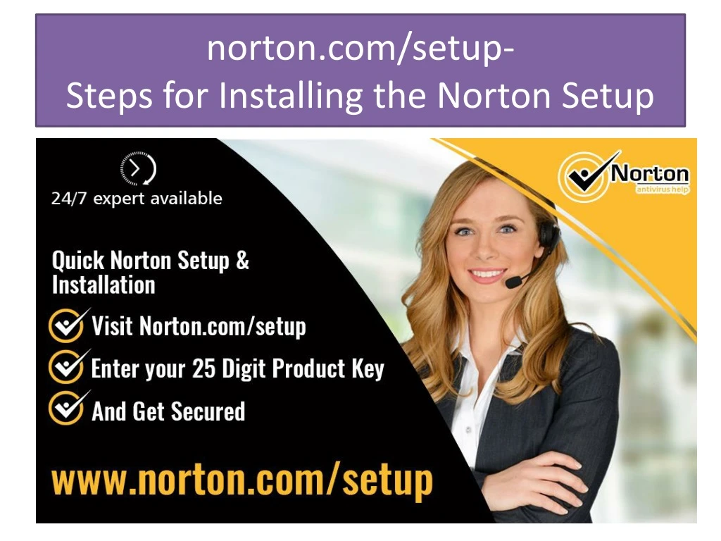 norton com setup steps for installing the norton setup