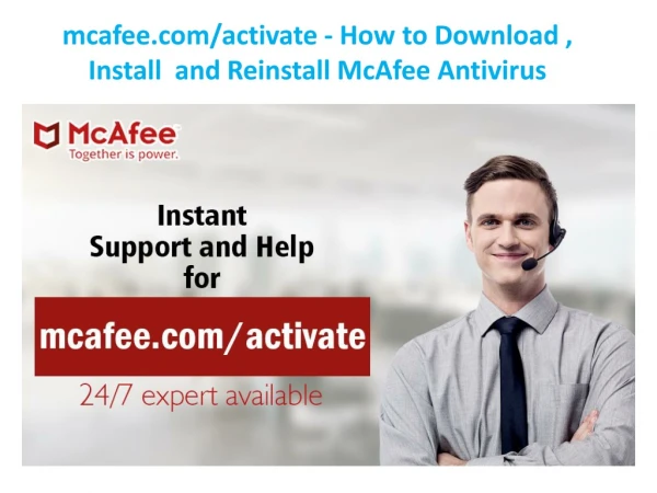 mcafee.com/activate - How to Download, Install and Reinstall McAfee Antivirus