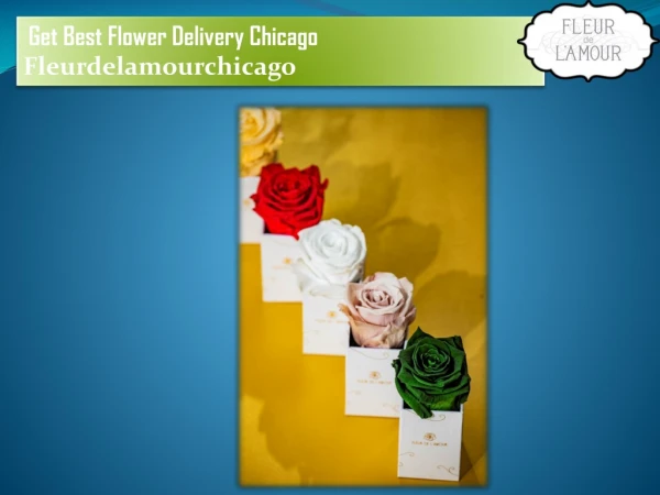 Get Best flower delivery Chicago