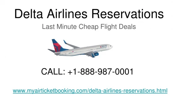 1-888-987-0001 @ Delta Airlines Reservations Deals