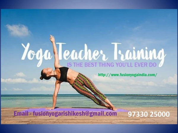 Yin Yoga Teacher Training - Fusion Yoga India