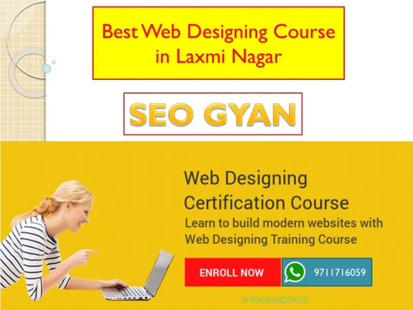 Best Web Designing Course in Laxmi Nagar