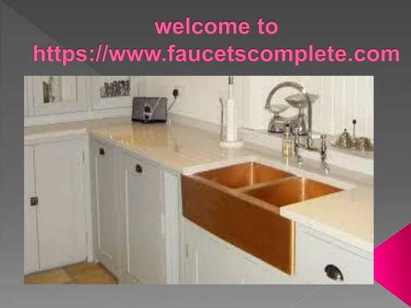 welcome to https www faucetscomplete com