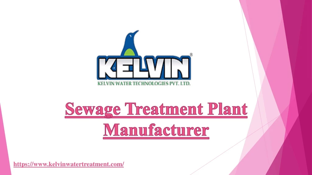 sewage treatment plant manufacturer