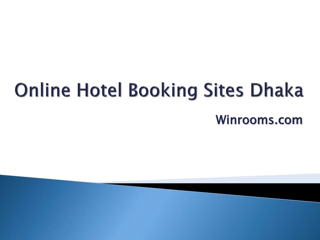 online hotel booking sites dhaka