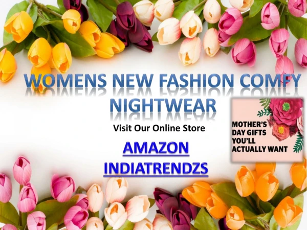 Womens New Fashion Comfy Nightwear